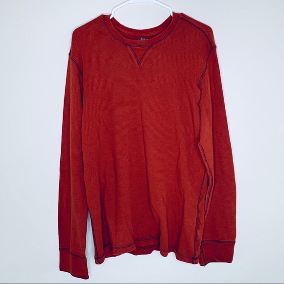 Eddie Bauer Other - Eddie Bauer Orange Red Long Sleeve
